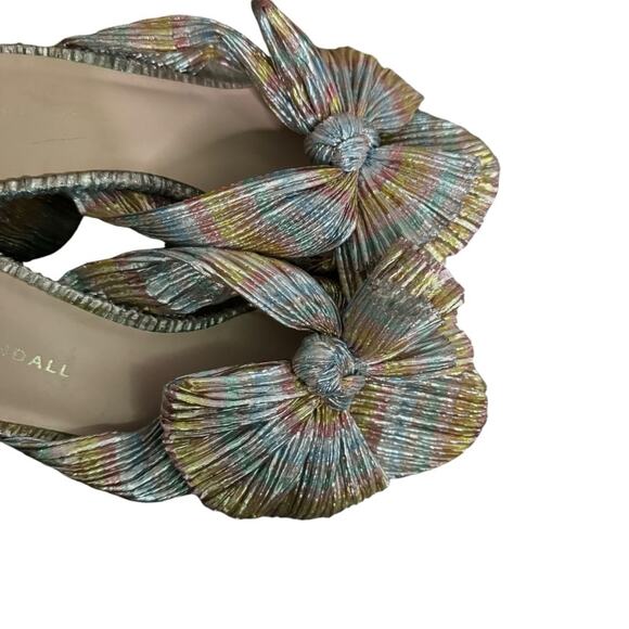 Loeffler Randall Penny Pleated Bow Heels sz 8 - Picture 12 of 12